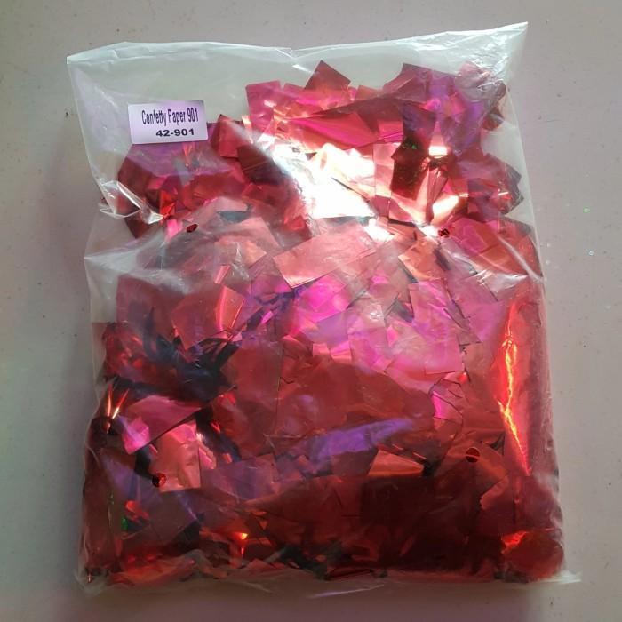 Confetti Paper Warna Merah / Red 42-901