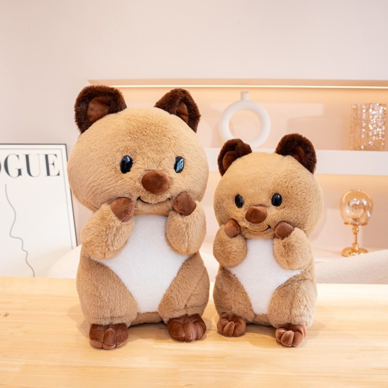 37/46cm Quokka Plush Toys Cartoon Stuffed Toy Dolls for Girls Boys Birthday Gift Plushie Toys Sleep 