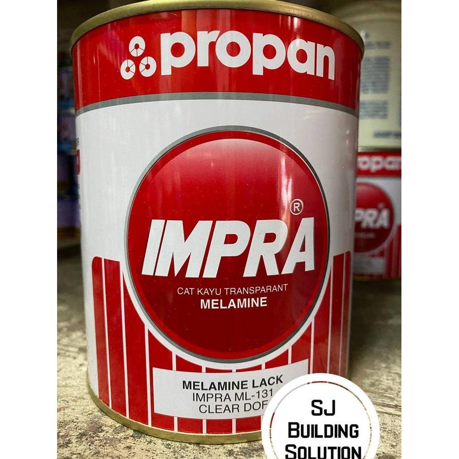 CAT KAYU TRANSPARAN MELAMINE LACK IMPRA ML-131 (CLEAR DOFF/GLOSS/SEMI) - clear doff