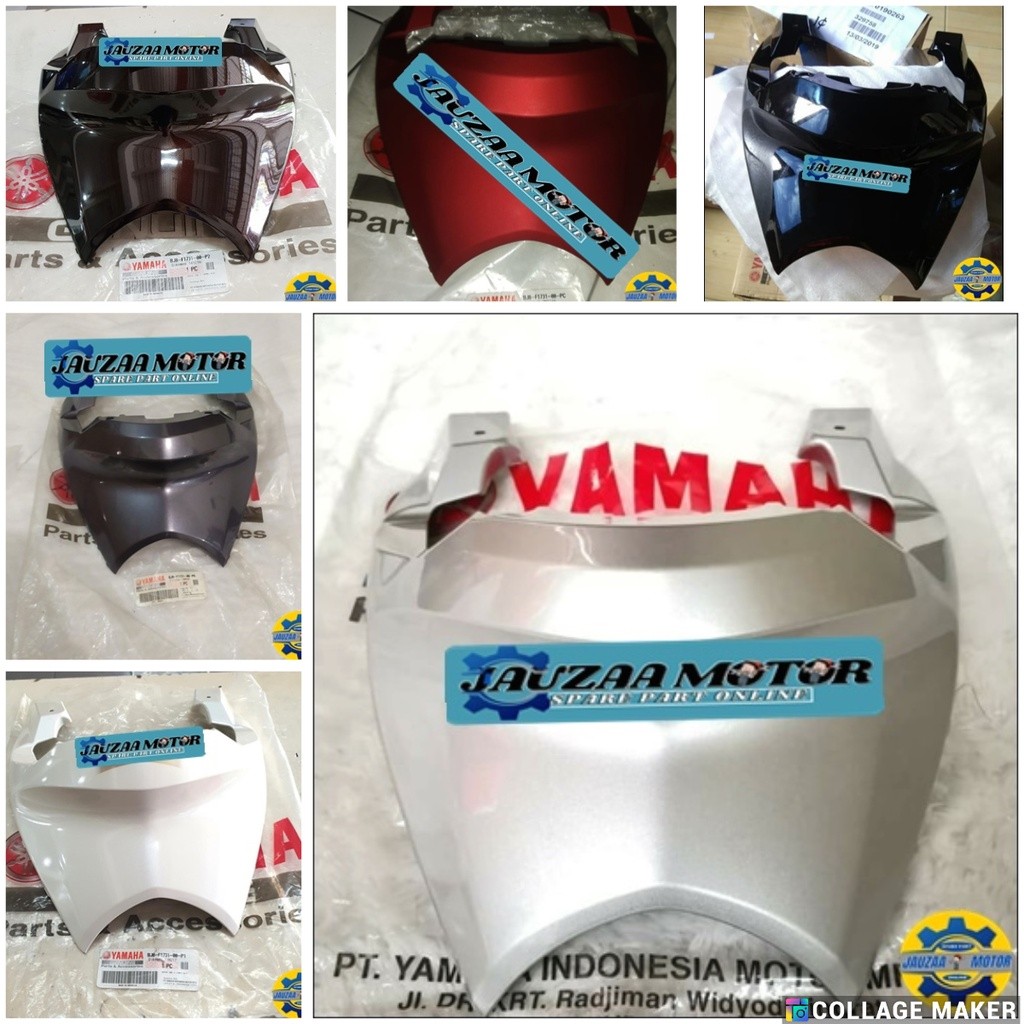 Cover tail pet body sambungan body belakang fino fi 125  BJ8-F1731-00 ORIGINAL YAMAHA