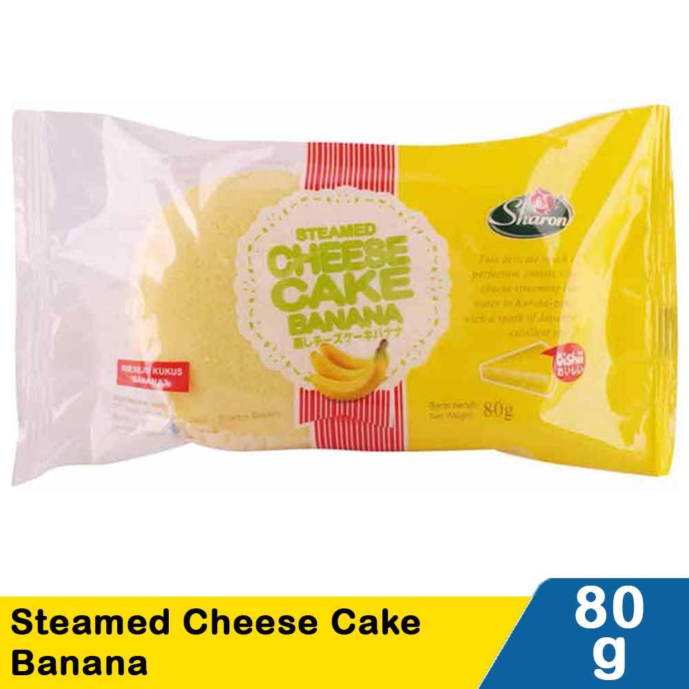 SHARON STEAMED CHEESE CAKE (BKL) BANANA 80g