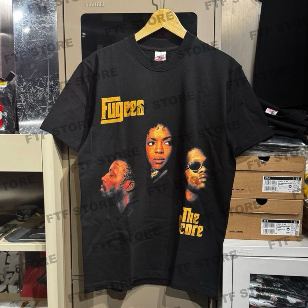 FUGEES KILLING ME SOFLY TSHIRT BLACK Kaos Pria