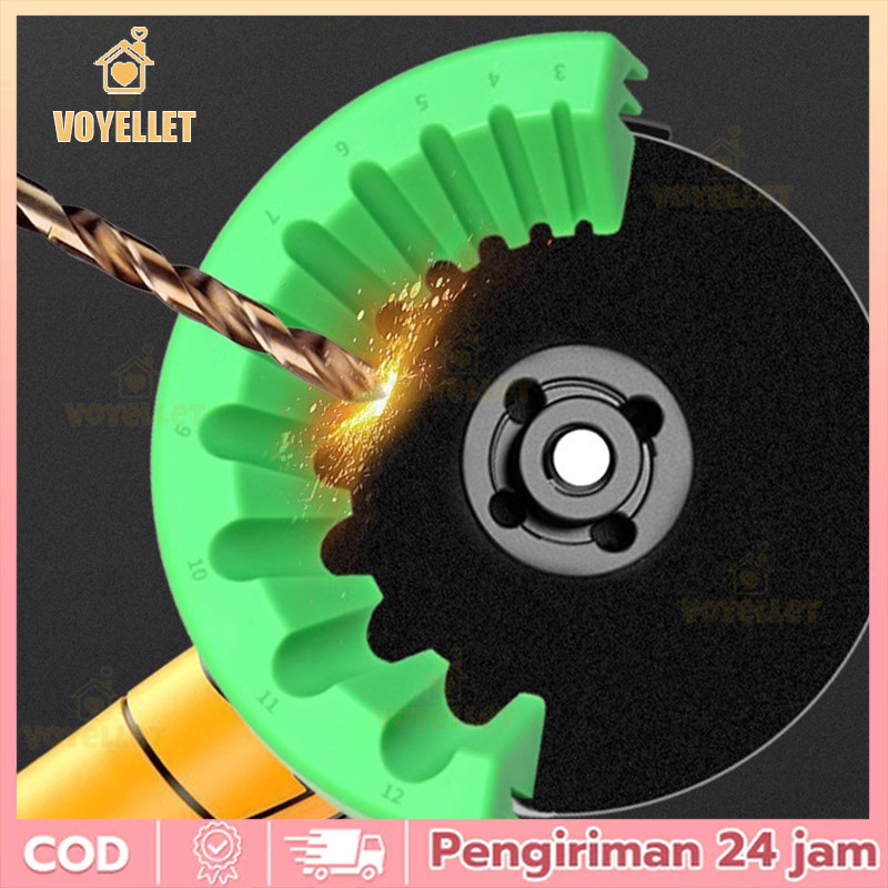 Dudukan Mata Bor Gerinda Akurat Portabel 3-12mm untuk Gerinda Sudut Tipe 100