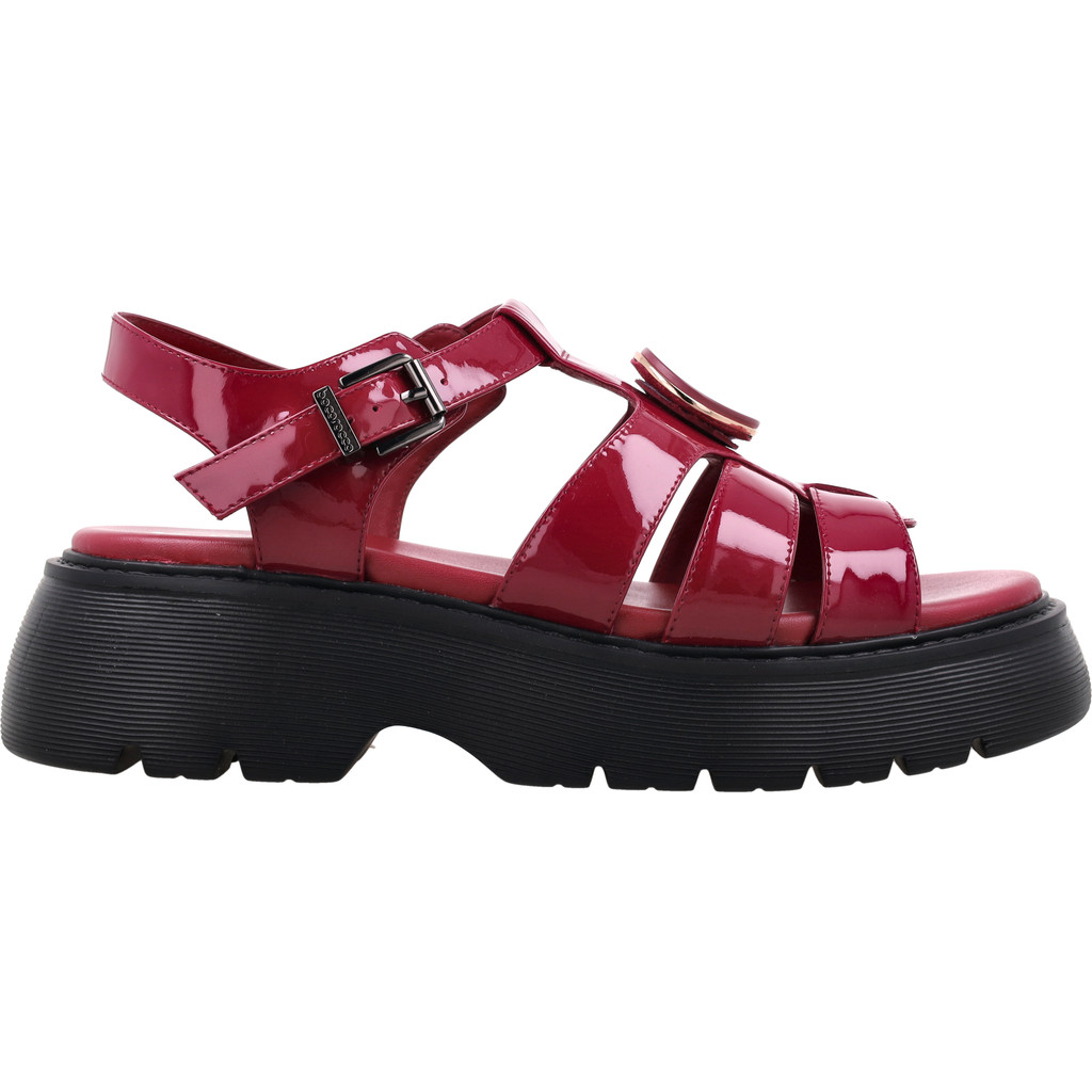 Bocorocco D. Krys 02 Rosso - Sandal Wanita Kulit