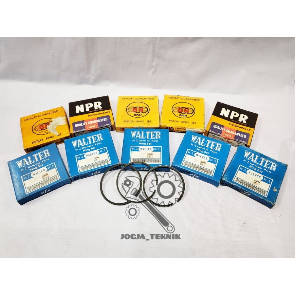 Ring Piston Set Mesin Engine Penggerak GX140 5HP/PK Standar - Oversize 100 / Ring Set / Ring Seher /
