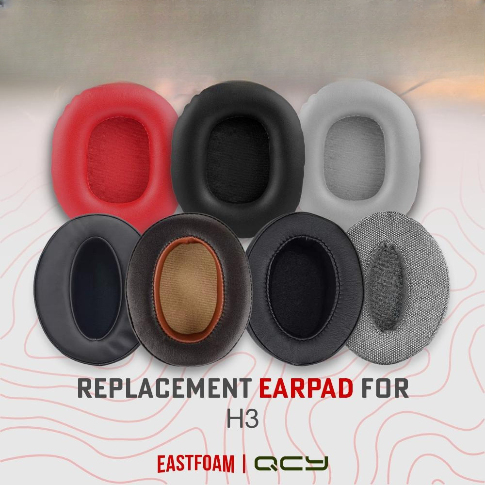 Earpad Earcup Ear cushion QCY H3 H 3 H-3 Busa Foam Pad Bantalan