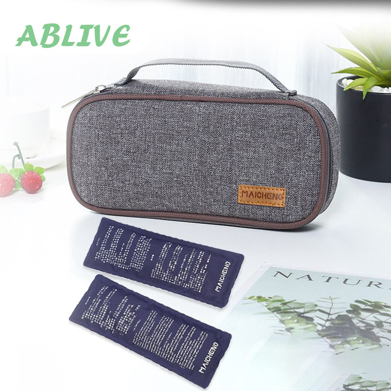 Insulin Cooler Bag Tempat Insulin Pen Tas Insulin Travel Portable Tas Penyimpanan Insulin