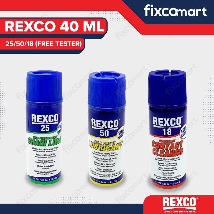 REXCO 25 / REXCO 50 - 40 ML - FREE TESTER - rexco 25