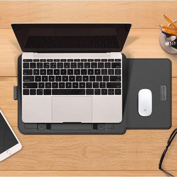 Laptop HP Envy X360 13 Inch Tas Leather Case Sleeve Cover Mousepad