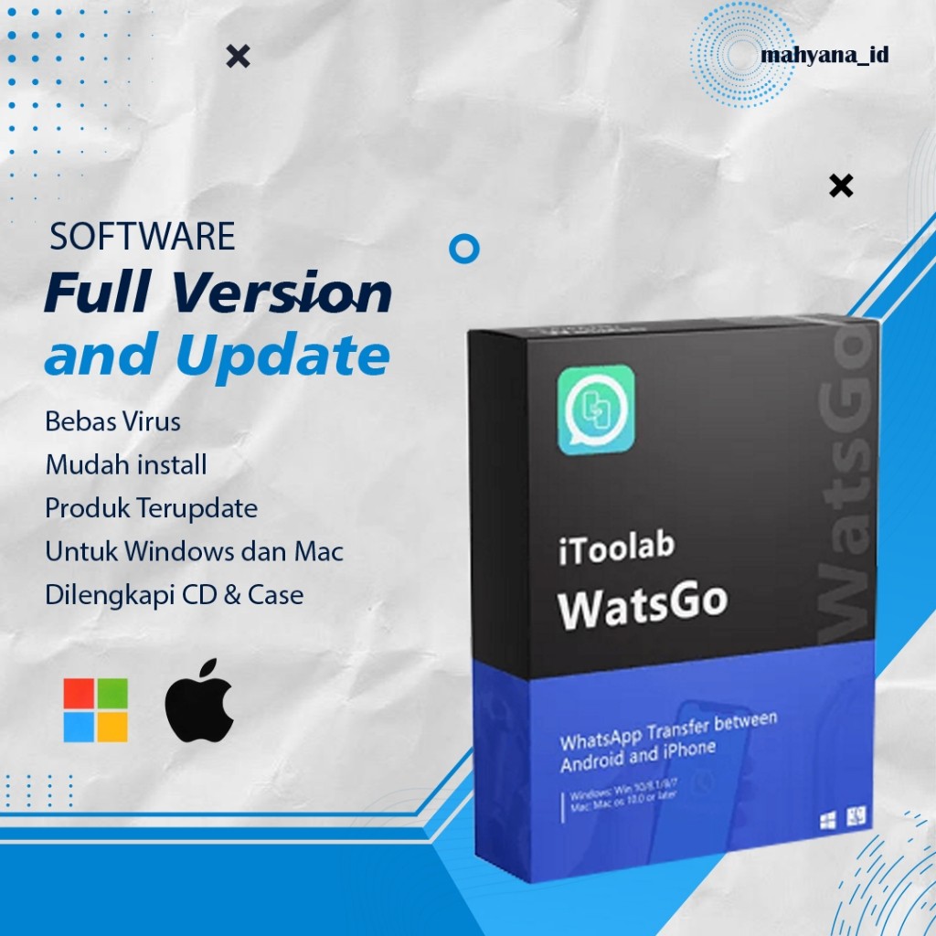 iToolab WatsGo 2024 Software WhatsApp Transfer Android dan iPhone