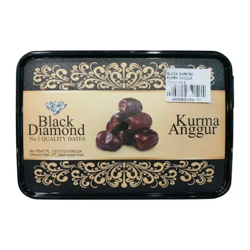 Black Diamond Dates Kurma Anggur 550gr