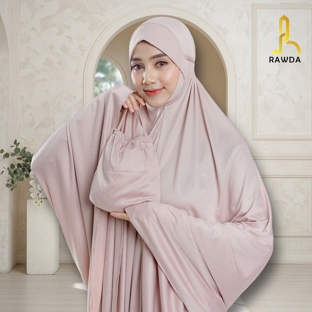 Mukena Wanita Simple Modern – Adem, Jatuh Bagus, Cocok untuk Remaja & Dewasa