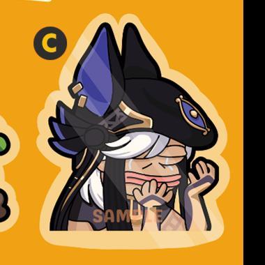 Popsocket Griptok Genshin Impact Meme Hutao Xiao Alhaitham Cyno Kazuha - Cyno (C)