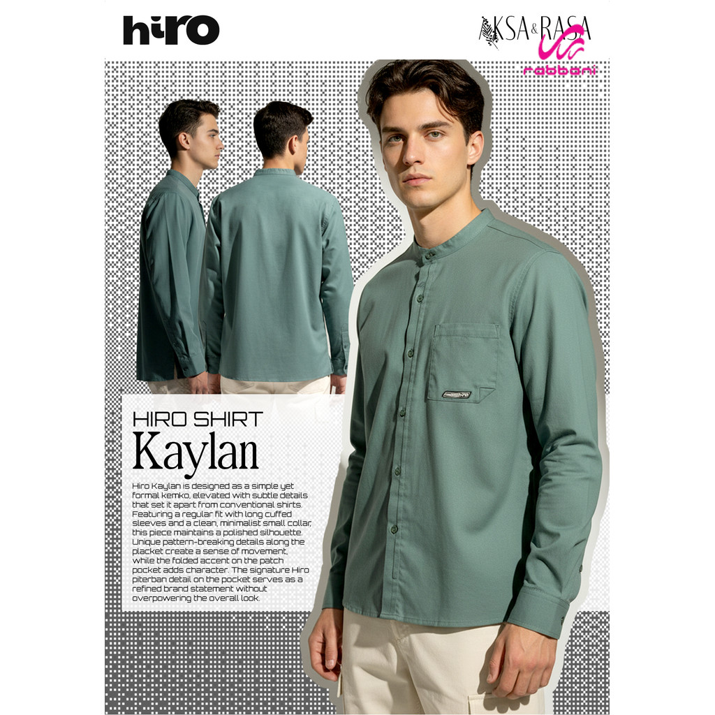 Rabbani - Kemeja Koko Hiro Kaylan - RABBANI ORI