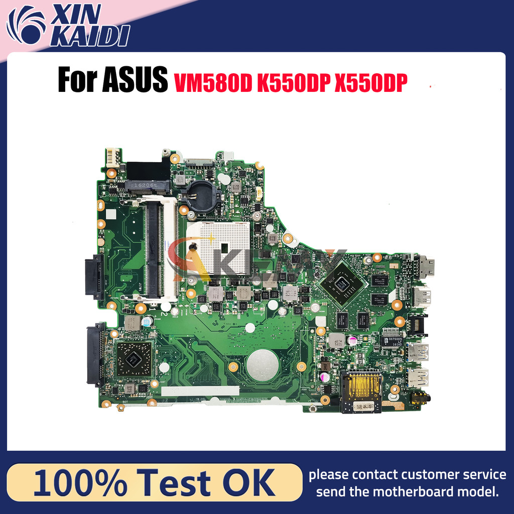 X550DP Laptop Motherboard For ASUS VivoBook X550D K550DP VM580D X550DP Notebook Mainboard in stock 1