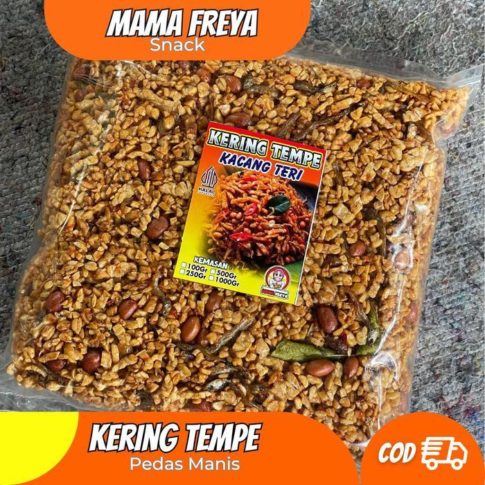 Kering Tempe Fresh / Teri / Kacang 250gr - Not Specified