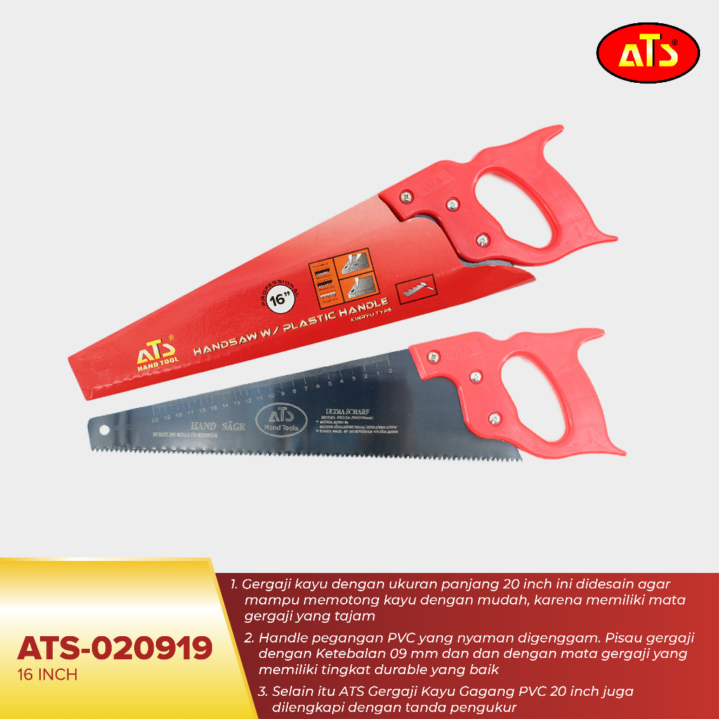 ATS Gergaji 20" (MDL KINRYU)