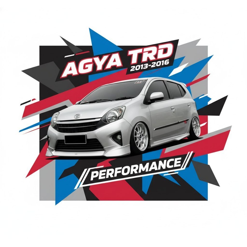 bodikit BODYKIT AGYA TRD 2013-2016 BODIKIT AGYA BODY KIT AGYA TRD