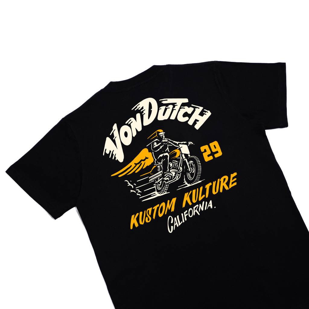 V0n Dutch V0n Dutch Tshirt 1738 Black