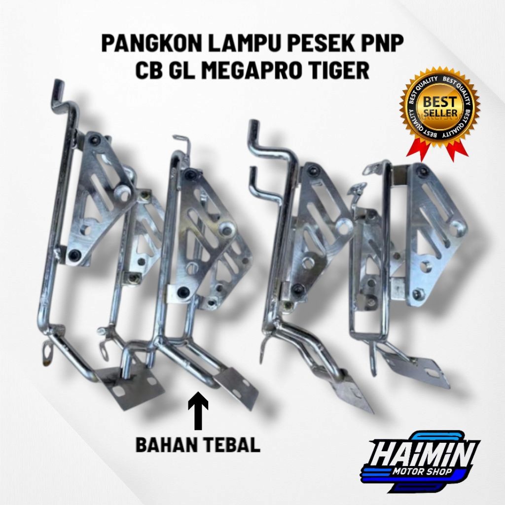 Pangkon lampu pesek tralis  CNC PNP CB GL MAX GL PRO MEGAPRO TIGER
