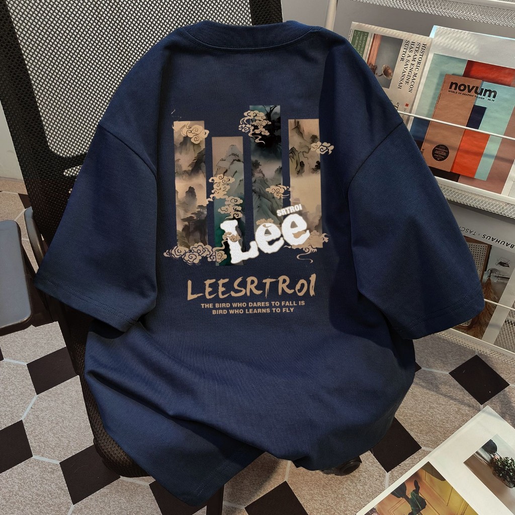 T Shirt Pria Oversize Boxy Premium | Kaos Pria Casual Vintage Simple 100% Original Branded001