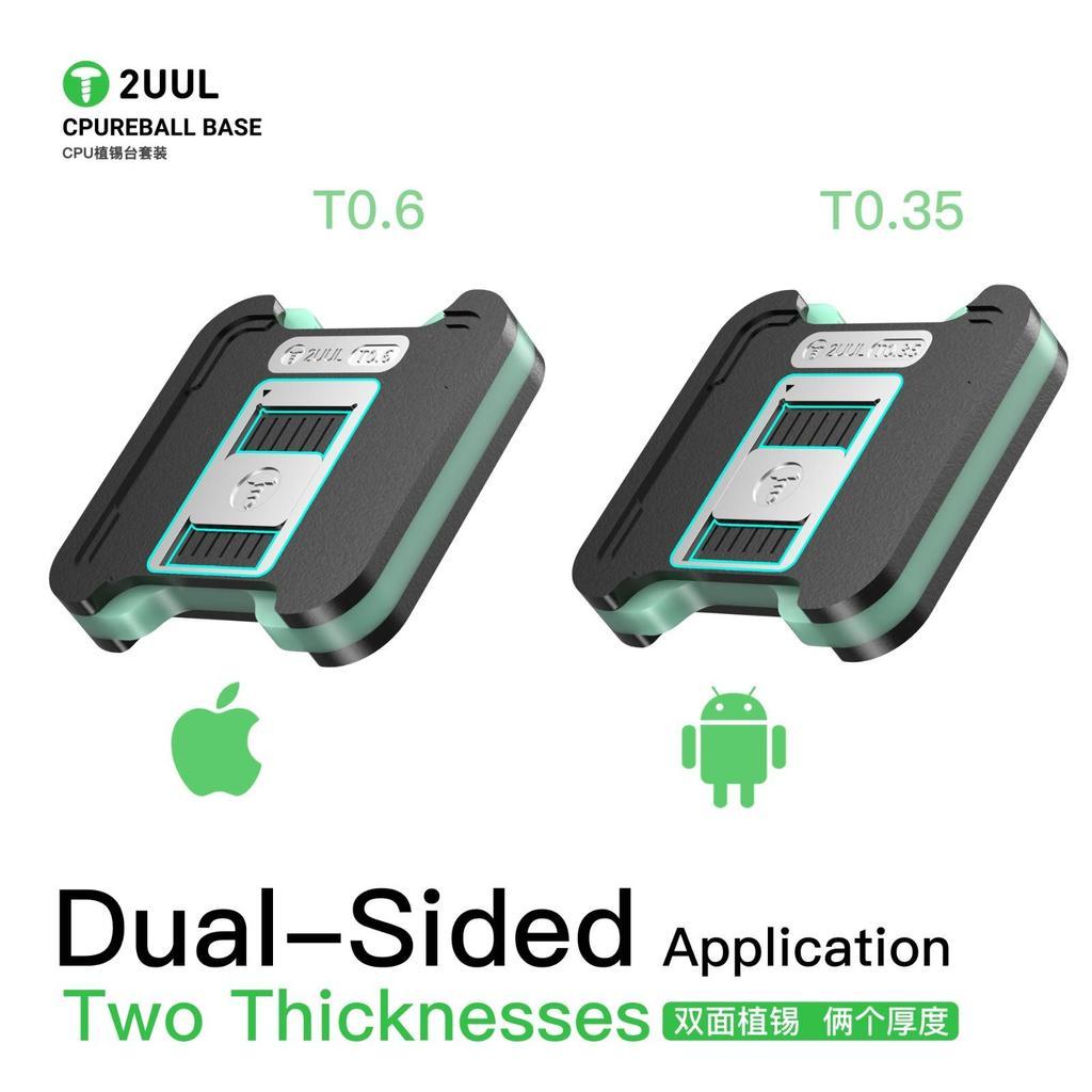 ISP TOOLS 2UUL BH17 CPUREBALL SET CPU 75 PCS - QUALCOMM EXYNOS IP A10 - A19 PRO MEDIATEK HISILICON E
