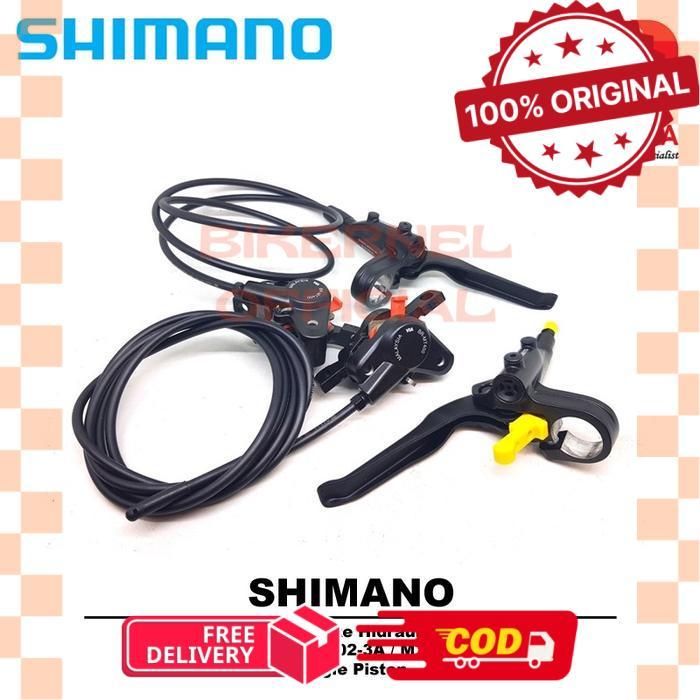 Shimano Deore MT402-3A / MT400  Disc Brake Hydraulic Brakeset | Rem Hidrolis Sepeda - Spesifikasi bi