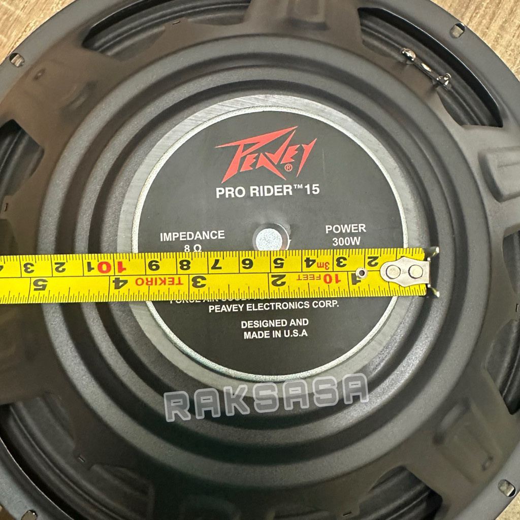 KOMPONEN SPEAKER 15” 300watt PEAVEY PRO RIDER Prorider 15 INCH 300watts