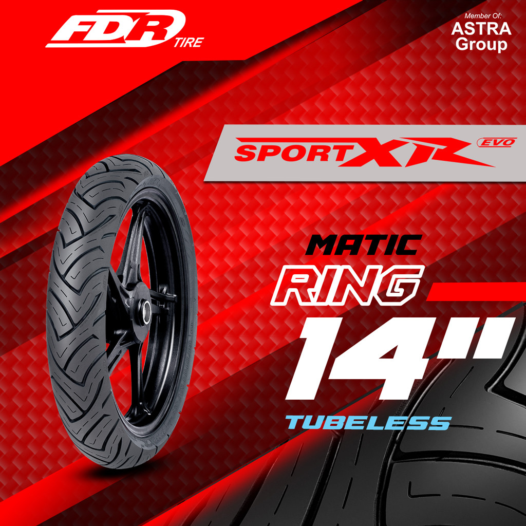 Ban Motor Tubeless FDR SPORT XR EVO Ring 14