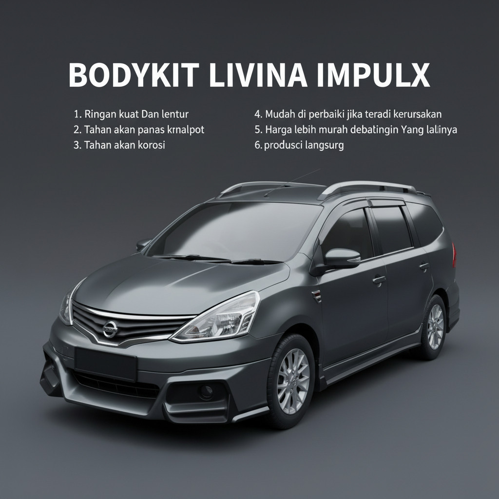 cicilan 0% bodykit all new livina IMPUL X BODYKIT LIVINA BODYKIT GRAND LIVINA
