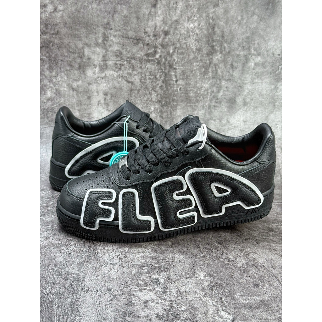 N1K3 A1r Force 1 Low 07 x CPFM Sepatu kets kasual low-top kustom kelas atas hitam dan putih