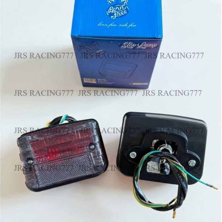 Stoplamp GL100 Diamond Smoke | Lampu Rem GL 100 Custom Retro | Stop Lamp Motor Classic