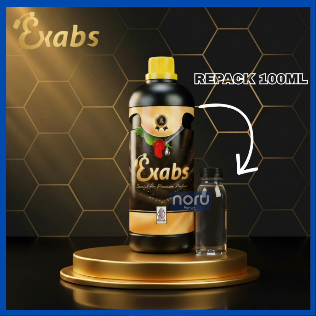 Exabs Premium Original Pelarut atau campuran parfum terbaik Repack 100ml (org)