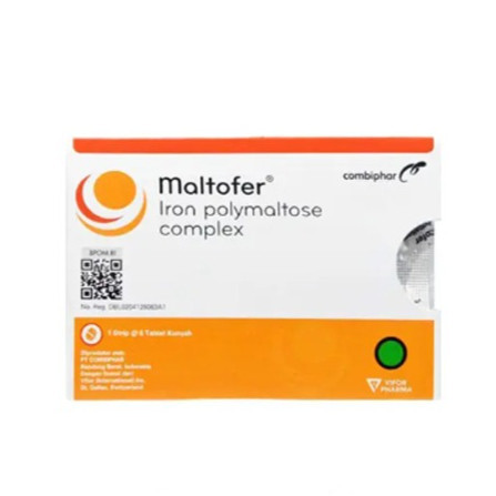 Maltofer Chewable Tablet Suplemen Zat Besi | Membantu Mengatasi Kekurangan Zat Besi Anemia
