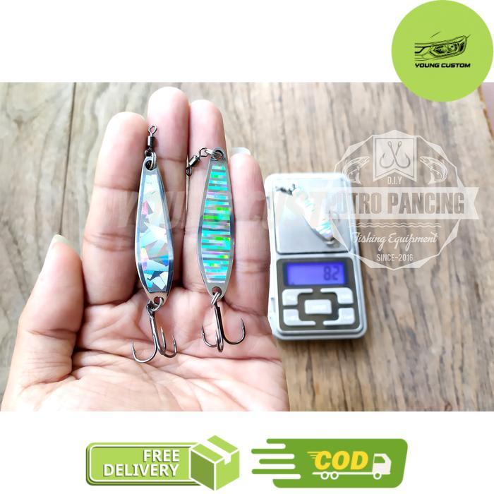 Lure Spoon Stainless 8 gr Anti karat Killer -young