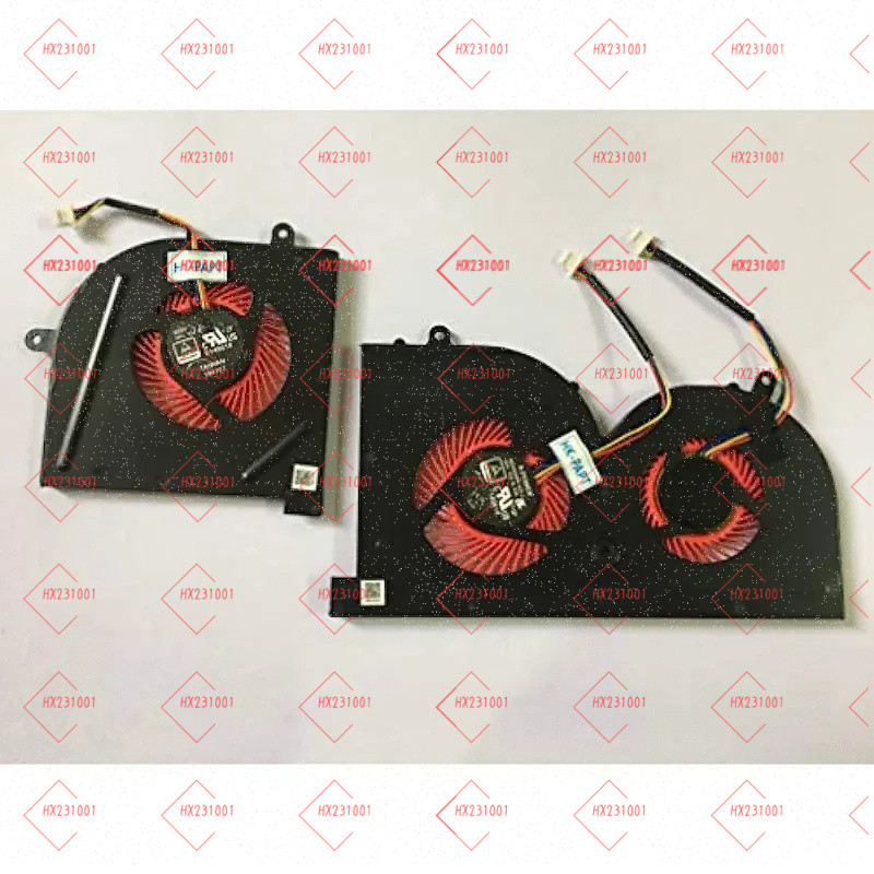 Fan Replacement for MSI GS63VR 6RF GS63VR 7RF GS63VR Stealth Pro MS-16K2 MS-17B1 BS5005HS-U2L1 BS500