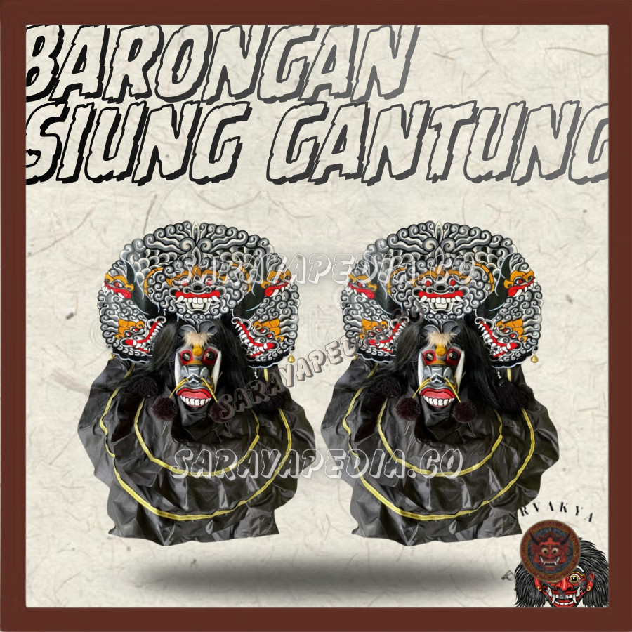 Barongan Telon Siung Gantung Barongan Pentas ARV ARV