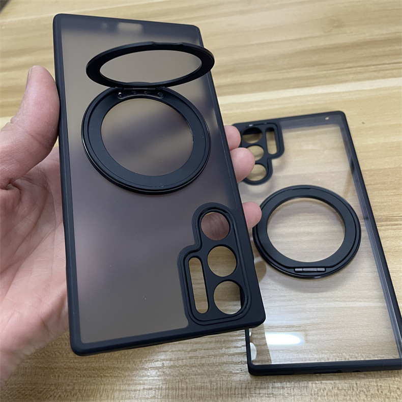 Casing untuk Red Magic 11 10 Air 10s 9 9s 8 8s Pro Plus Casing Magnet dengan Cincin 360 Stand Penutu