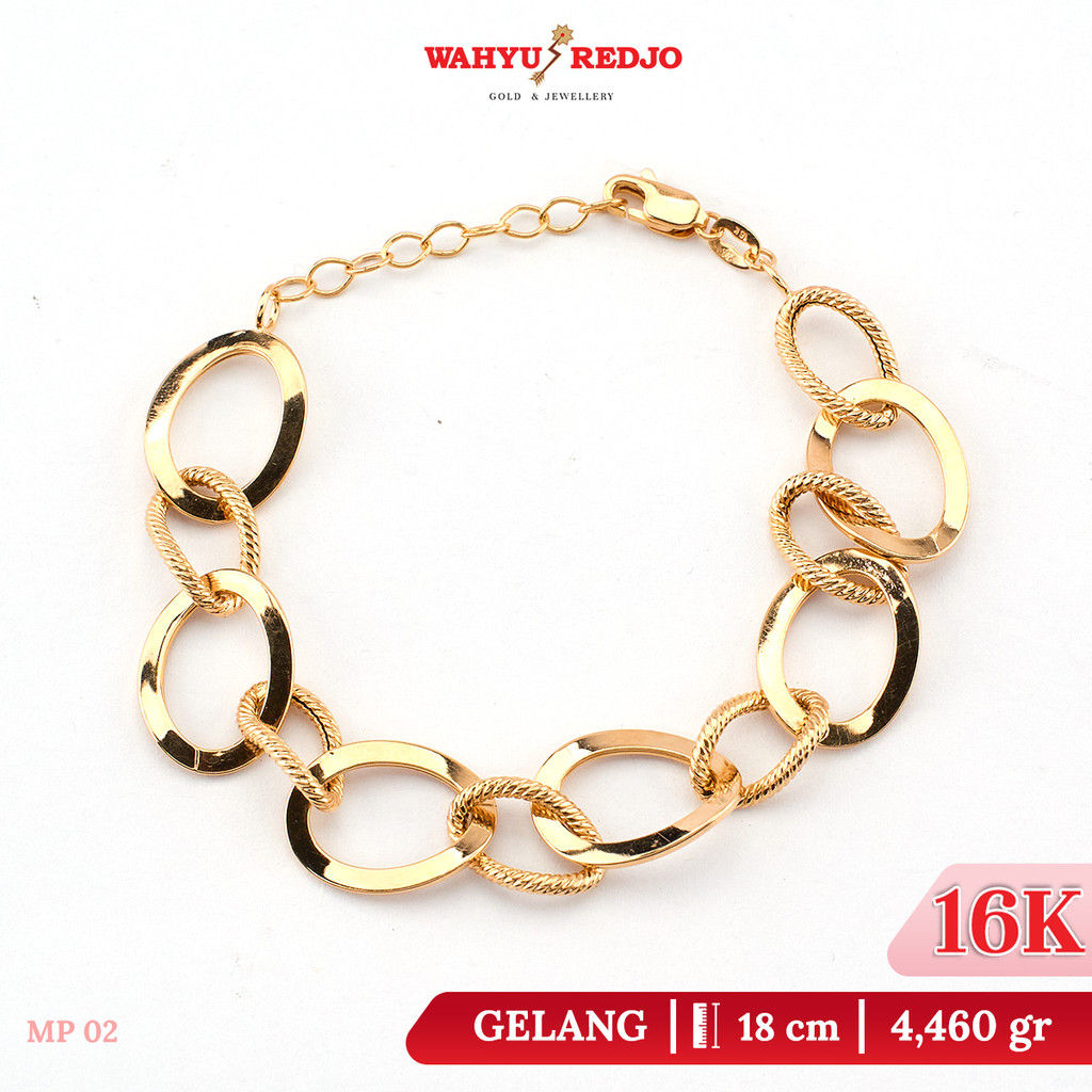 Gelang Emas Kadar 16K Wahyu Redjo GL-16K 31351017