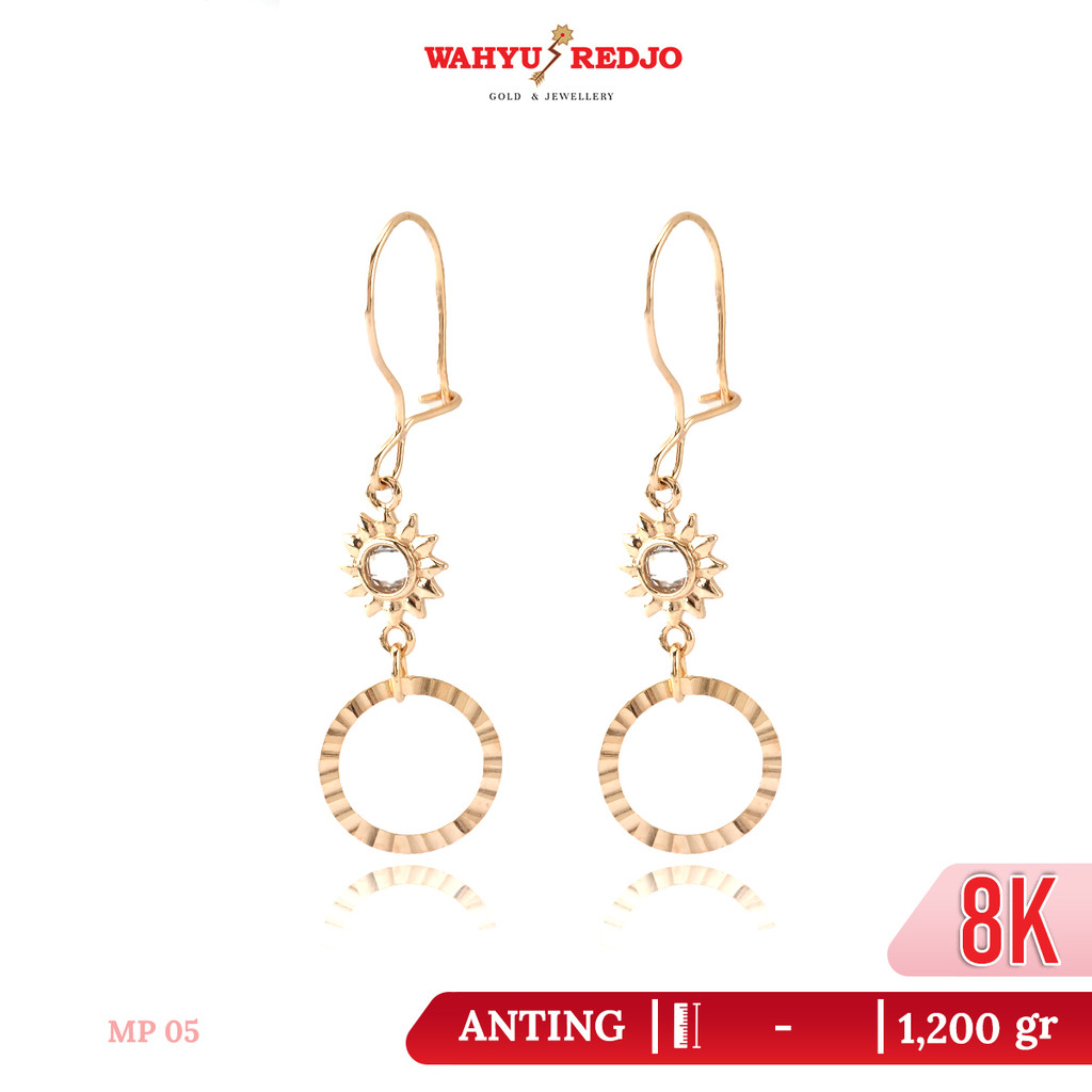 Anting Emas Kadar 8K Wahyu Redjo AN-8K-31307042