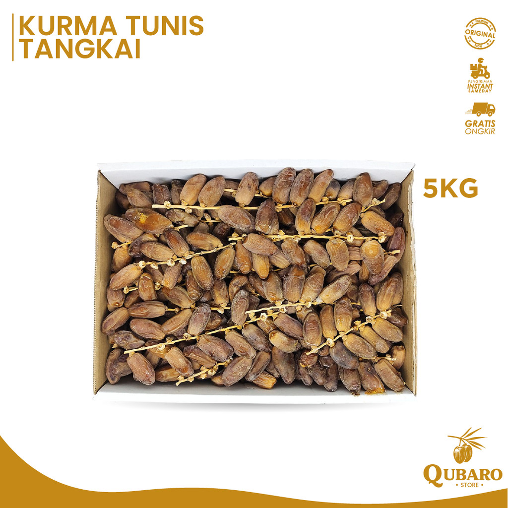 Kurma Tunisia Tangkai || Kurma Tunis Tangkai 5 Kg || Kurma Tangkai Tunisia 5Kg