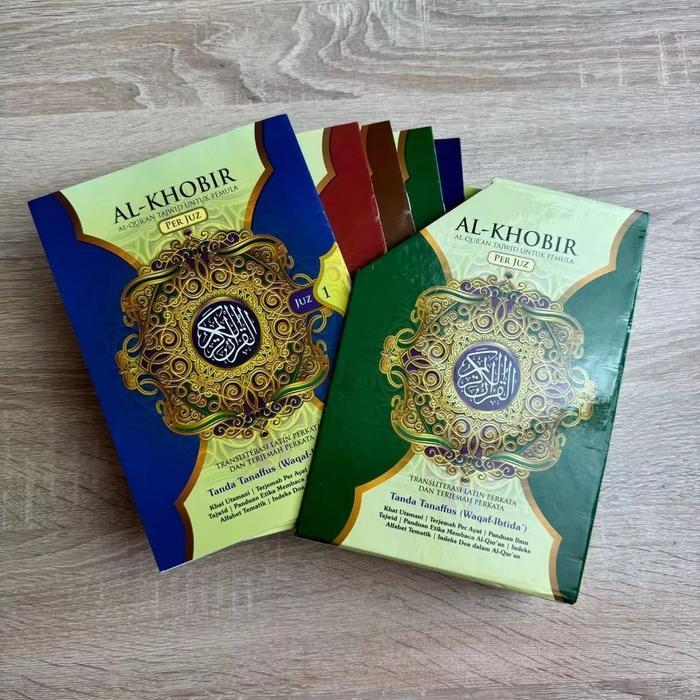 [Original] Al Quran Al-Khobir A4 Besar Per Juz | Al-Quran Per Juz Besar Terjemah Tajwid Penerbit Nur
