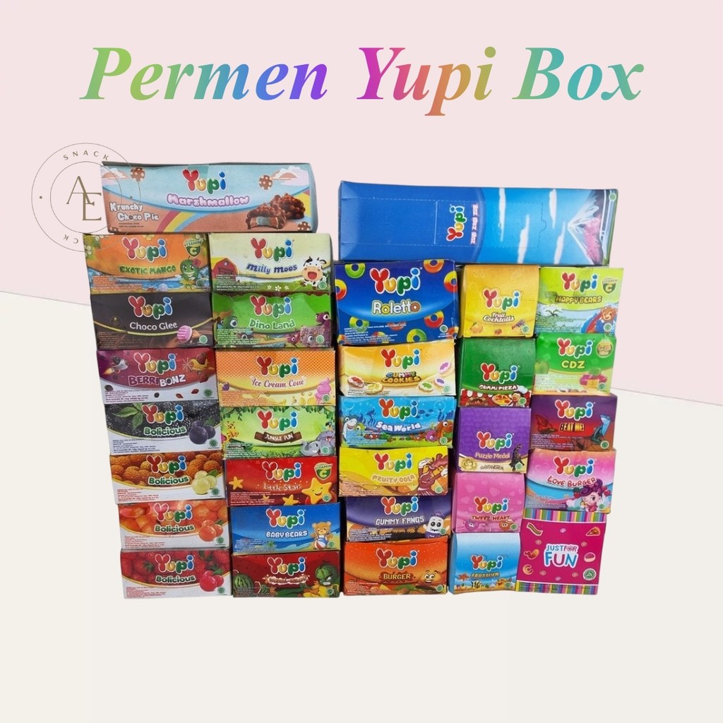 Yupi Jelly Gummy BOX