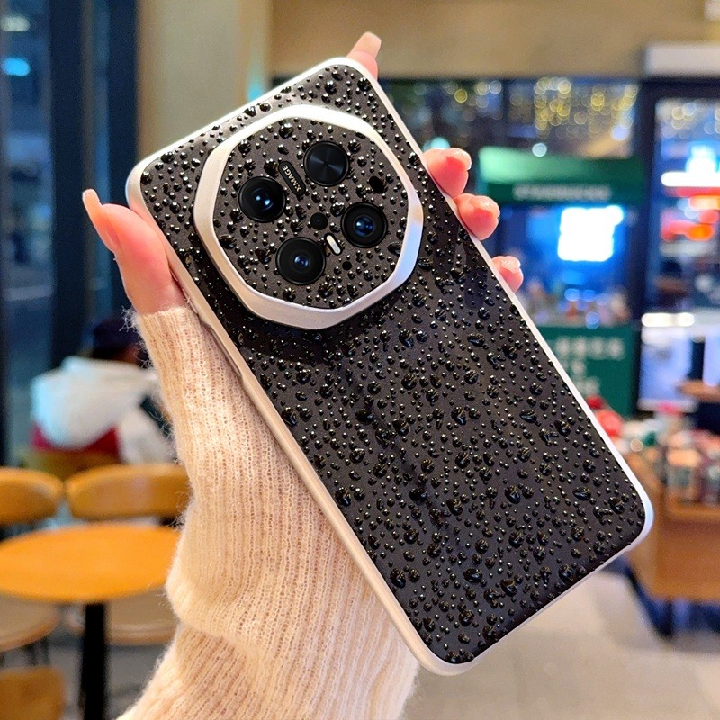 Untuk Huawei Mate70 RS Casing Penutup Belakang Kulit Casing Penutup Belakang Pelindung untuk Cangkan