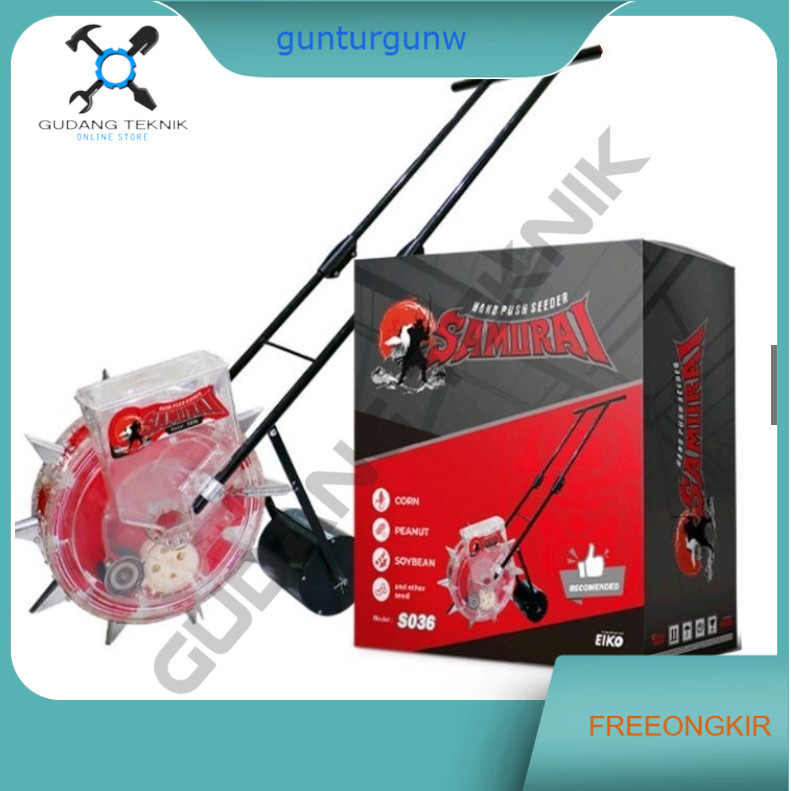 Alat Tanam Biji Bibit Jagung Kacang Dorong S036 SAMURAI DRAGON PRINCE PD750 / Alat Tanam Biji Bijian
