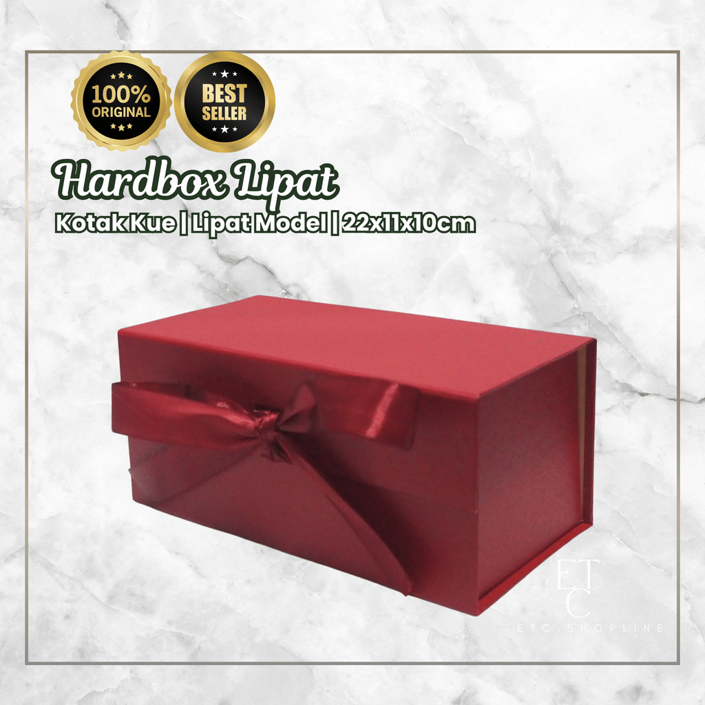Hard Box Lipat 22x11x8 cm | Kotak Kue Lapis Legit Mini & Box Bingkisan Hamper | BOX NATAL | IDUL FIT