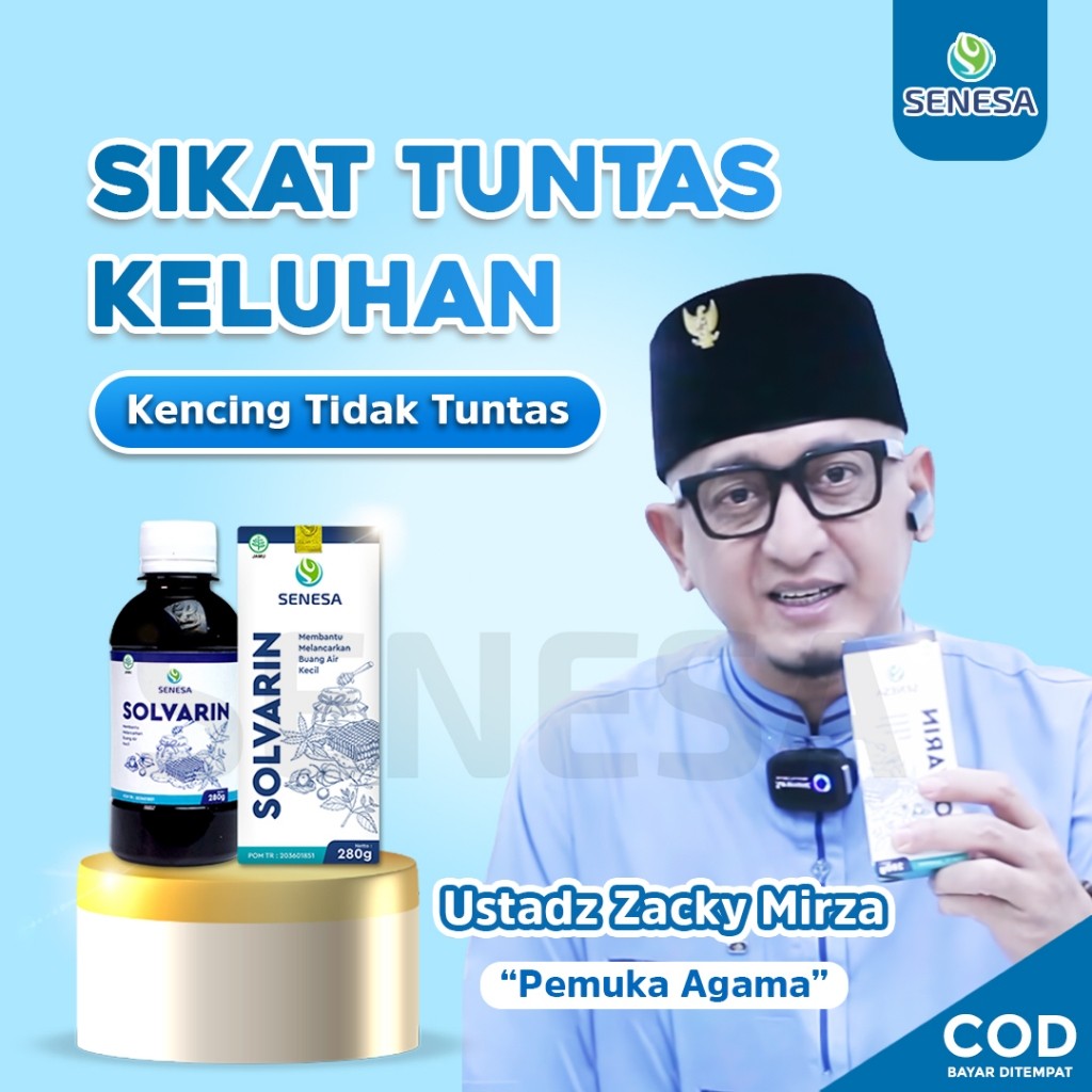 Senesa - Madu Solvarin Original Obat Sering Kencing Infeksi Saluran Kemih Batu Ginjal ISK