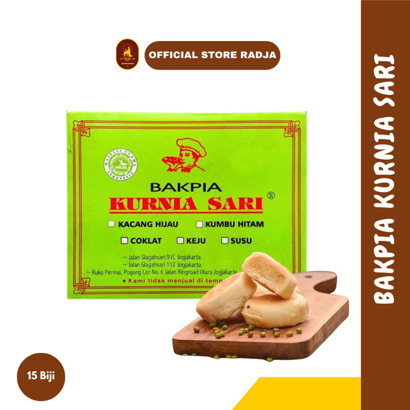 Bakpia Kurnia Sari Isi 15 Bakpia Kurniasari All Varian Bakpia Jogja Bakpia Kurnia| Oleh - Oleh Jogja