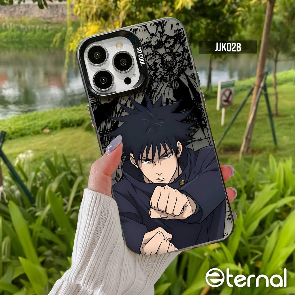 ETERNAL IMD JUJUTSU KAISEN MEGUMI CASE POCO X2 X3 NFC X5 X6 PRO 4G 5G M4 M5 M5S M6 M6 PRO CASING