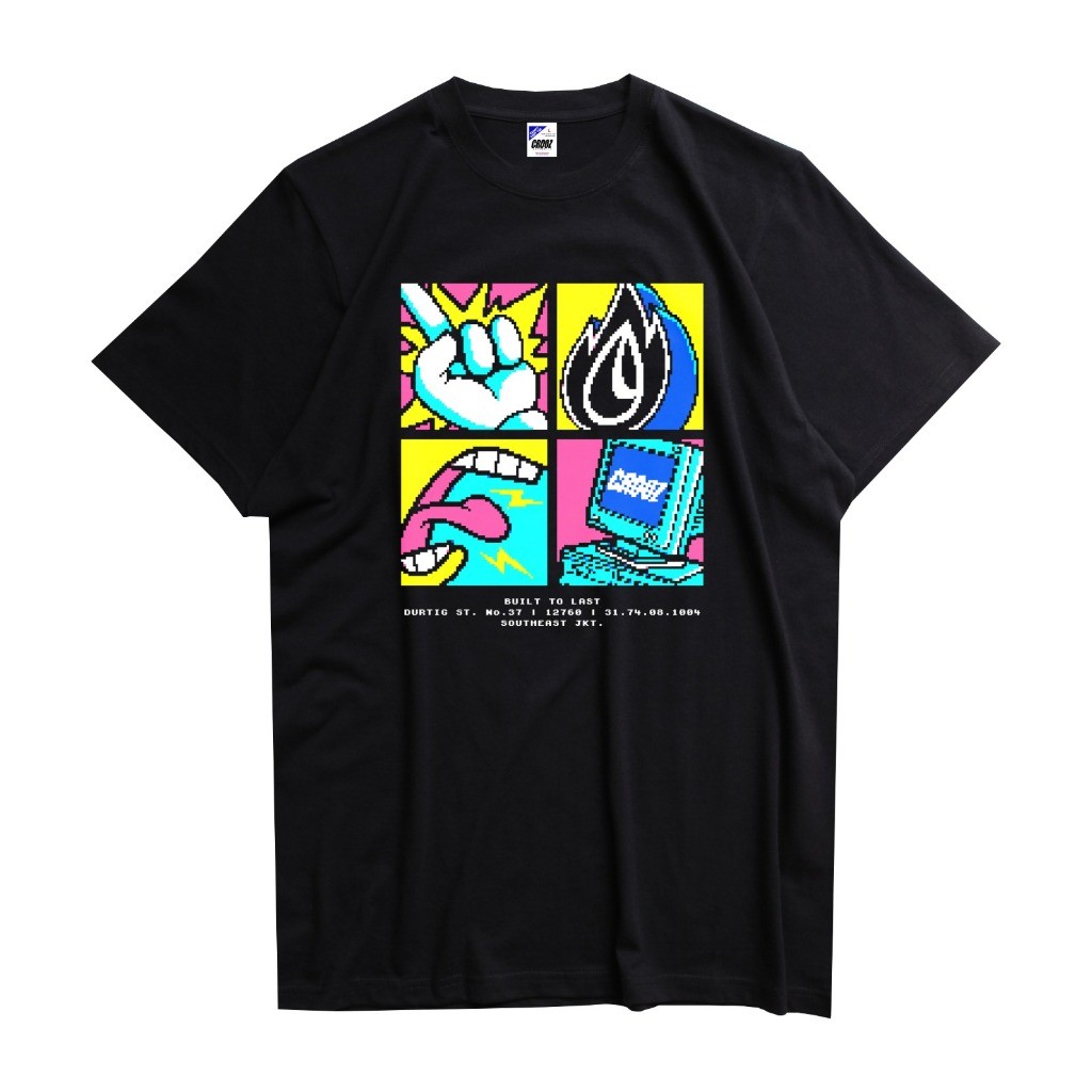 ESSENTIALS 8BIT | CROOZ COMFY SOFT T-SHIRT
